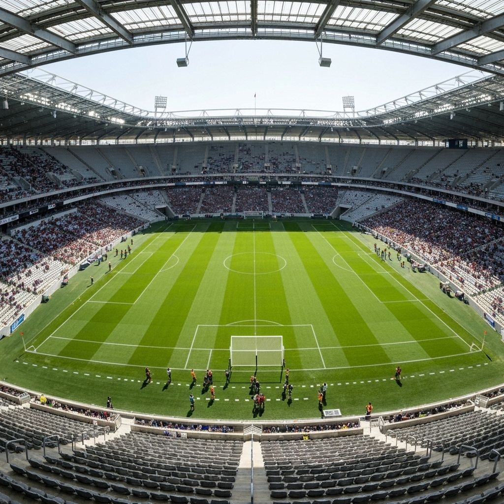 Sports stadium background